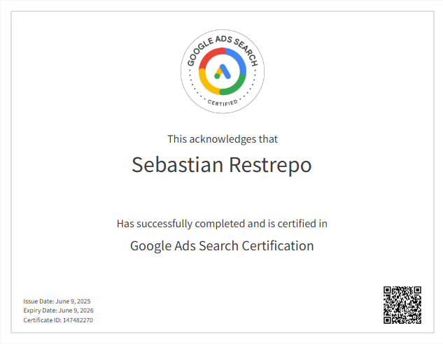 Home google ads search diploma